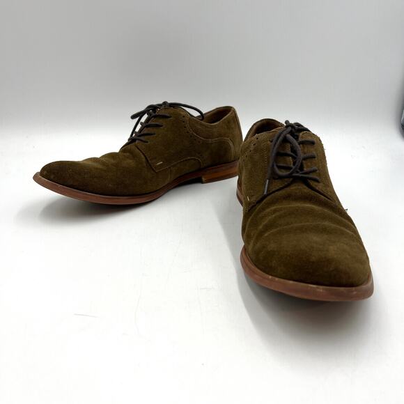 Aston Grey Gwaocia Oxford Suede Tan Dress Shoes Leather Light Academia main image 4